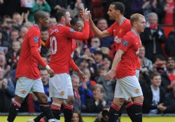 En Manchester domina otra vez el color rojo