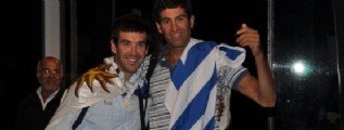 Rodolfo Collazo y Emiliano Dumestre desembarcaron en la villa ol�mpica