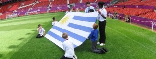 Fue el d�a de la bandera