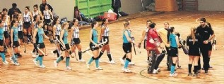Las selecciones celestes  pelearon de igual a igual