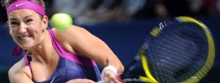 Azarenka a la cancha
