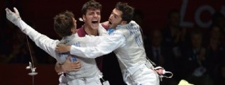 Italia campeona olmpica por equipos masculinos