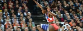 Colombiana Ibargen gana plata en salto triple