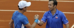Argentina perdi� el dobles y tambi�n a Del Potro