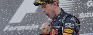 Vettel gan� en Jap�n